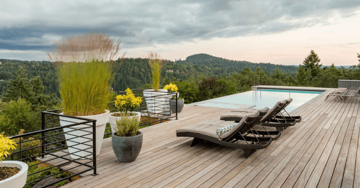 Outdoor Living Space and Pool in Portland | COOPER Design Build