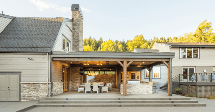 Outdoor Deck and Covered Patio in Portland, OR | COOPER Design Build