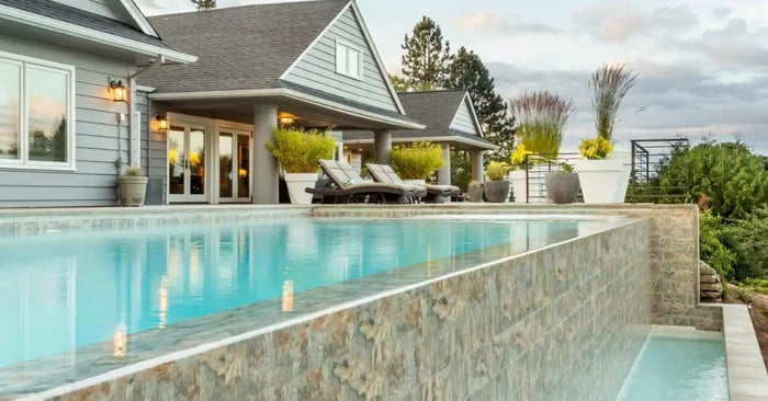 Outdoor Living with Stunning Pool in Portland | COOPER Design Build