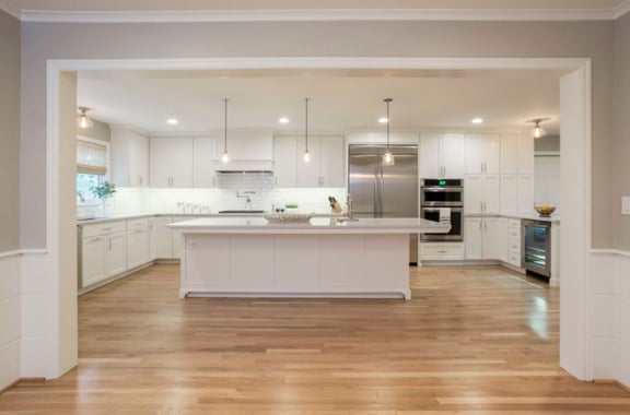 Kitchen in a Fine Home Renovation