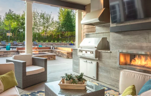 outdoor kitchen in portland