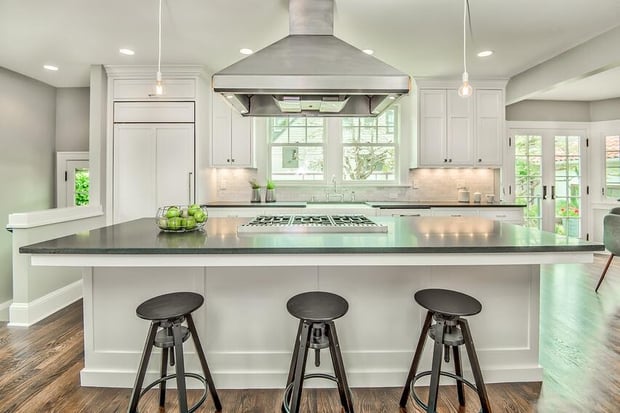 modern kitchen remodel in portland