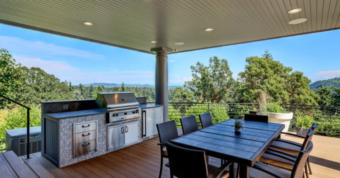 best company for outdoor kitchen design in Portland