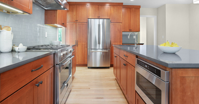 well-planned kitchen remodel in Council Crest